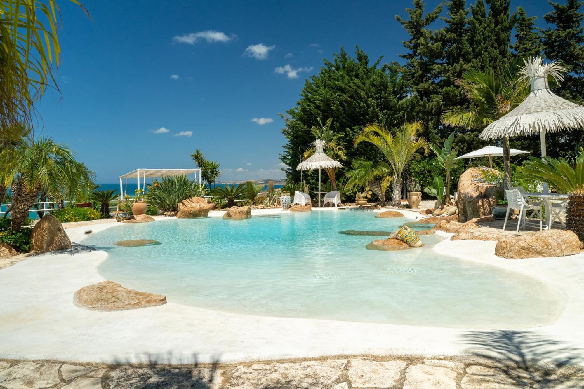 Casa Vacanze Verdemare Con Piscina Ribera Kültér fotó