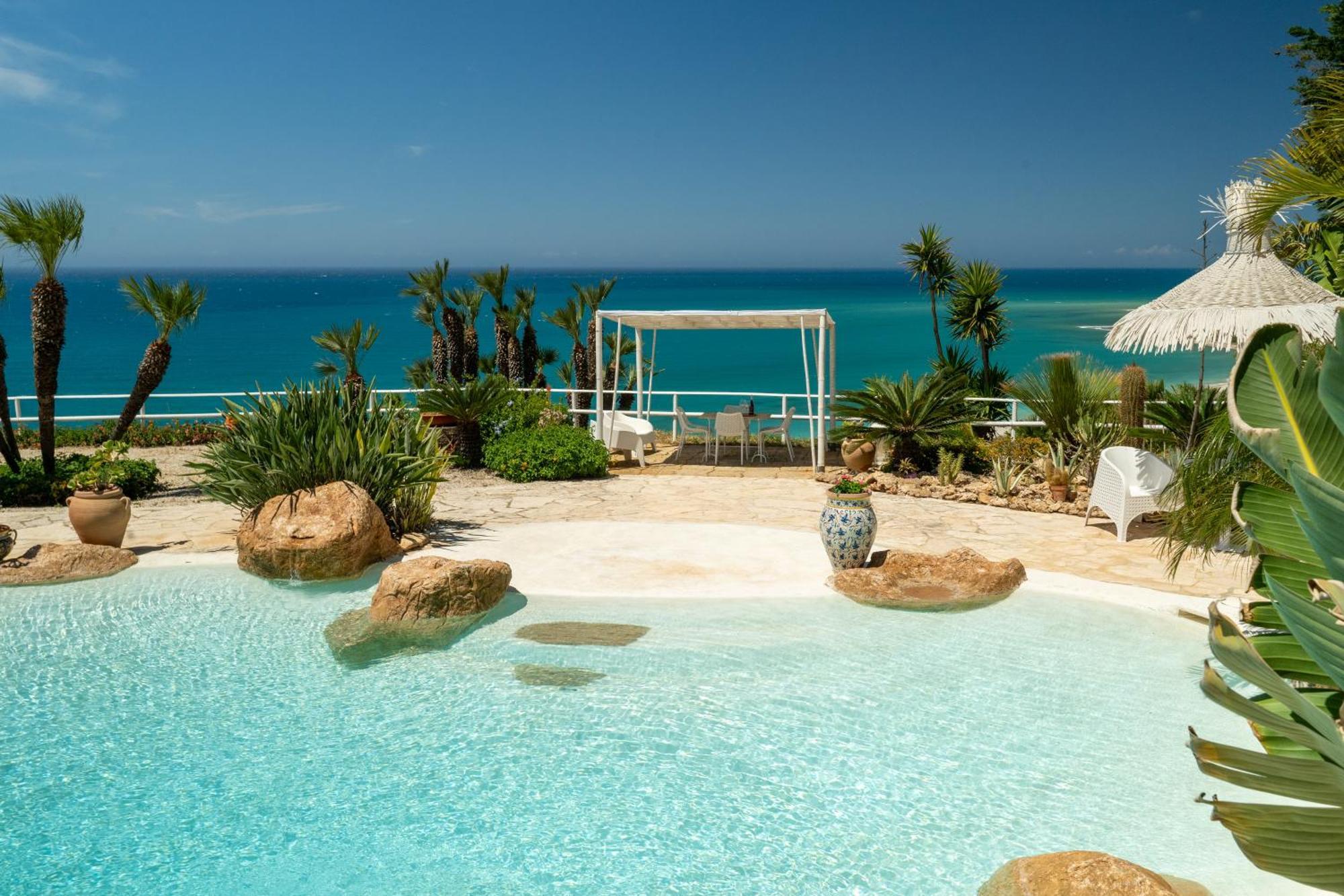 Casa Vacanze Verdemare Con Piscina Ribera Kültér fotó