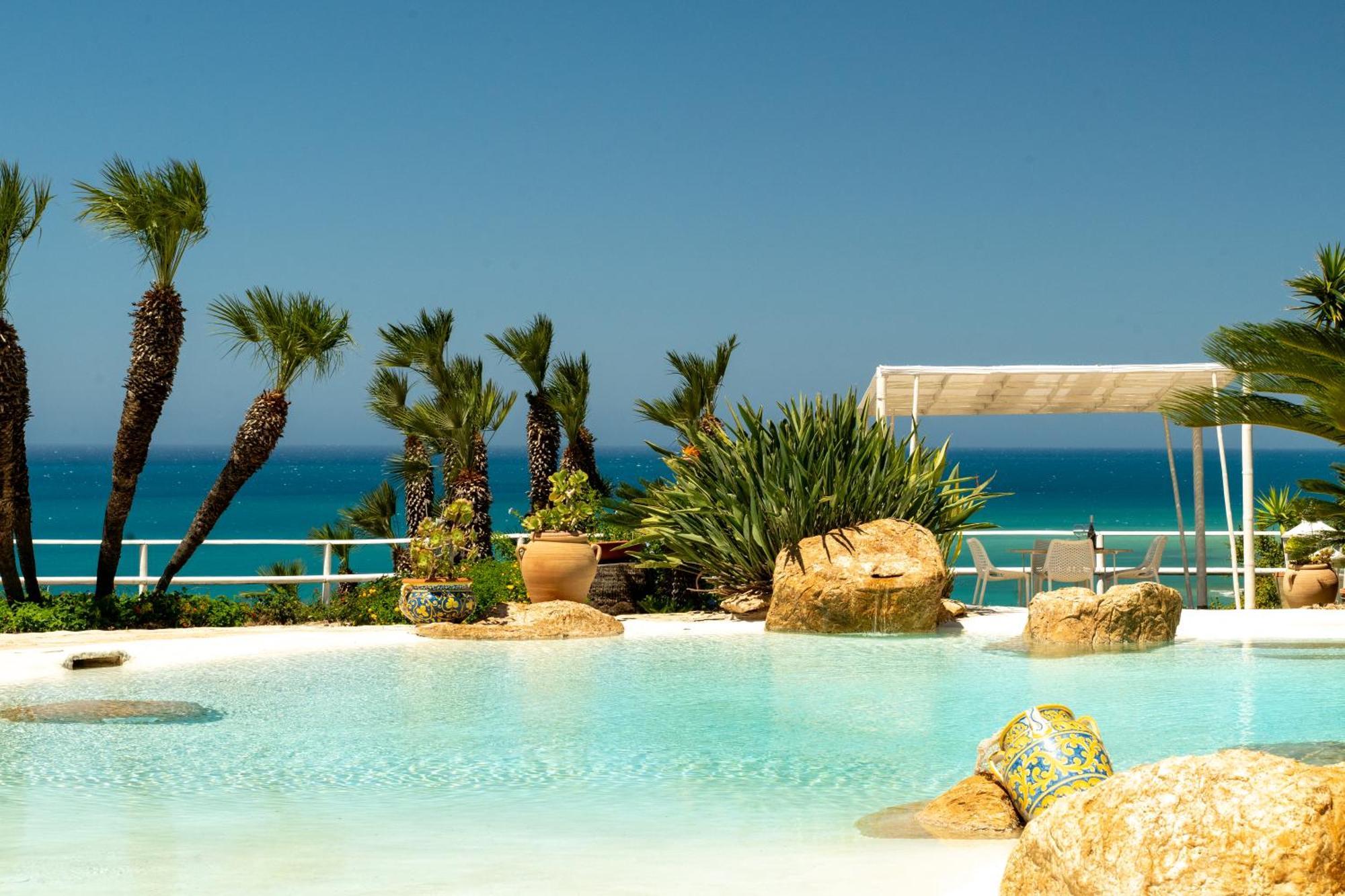 Casa Vacanze Verdemare Con Piscina Ribera Kültér fotó