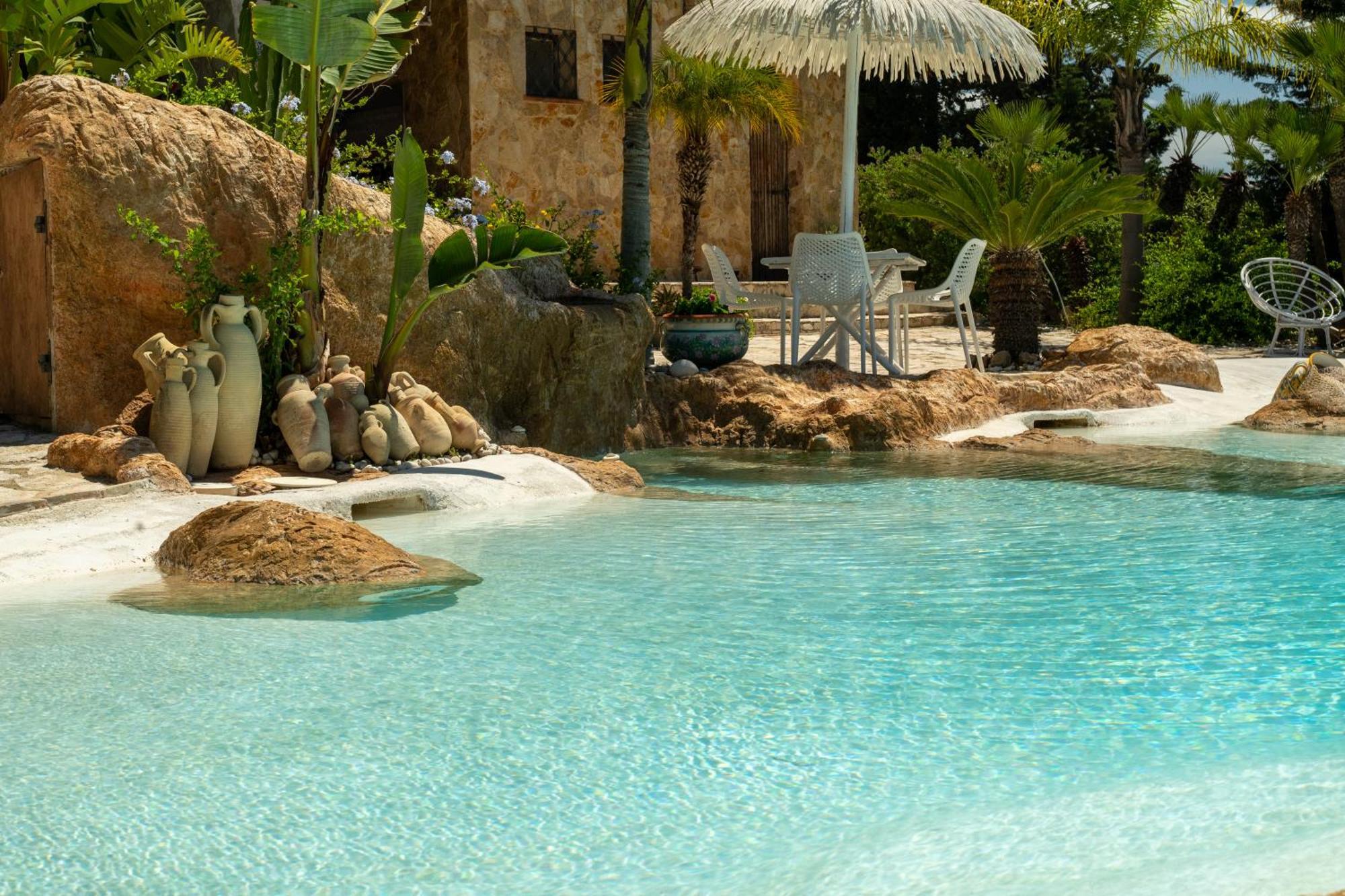 Casa Vacanze Verdemare Con Piscina Ribera Kültér fotó