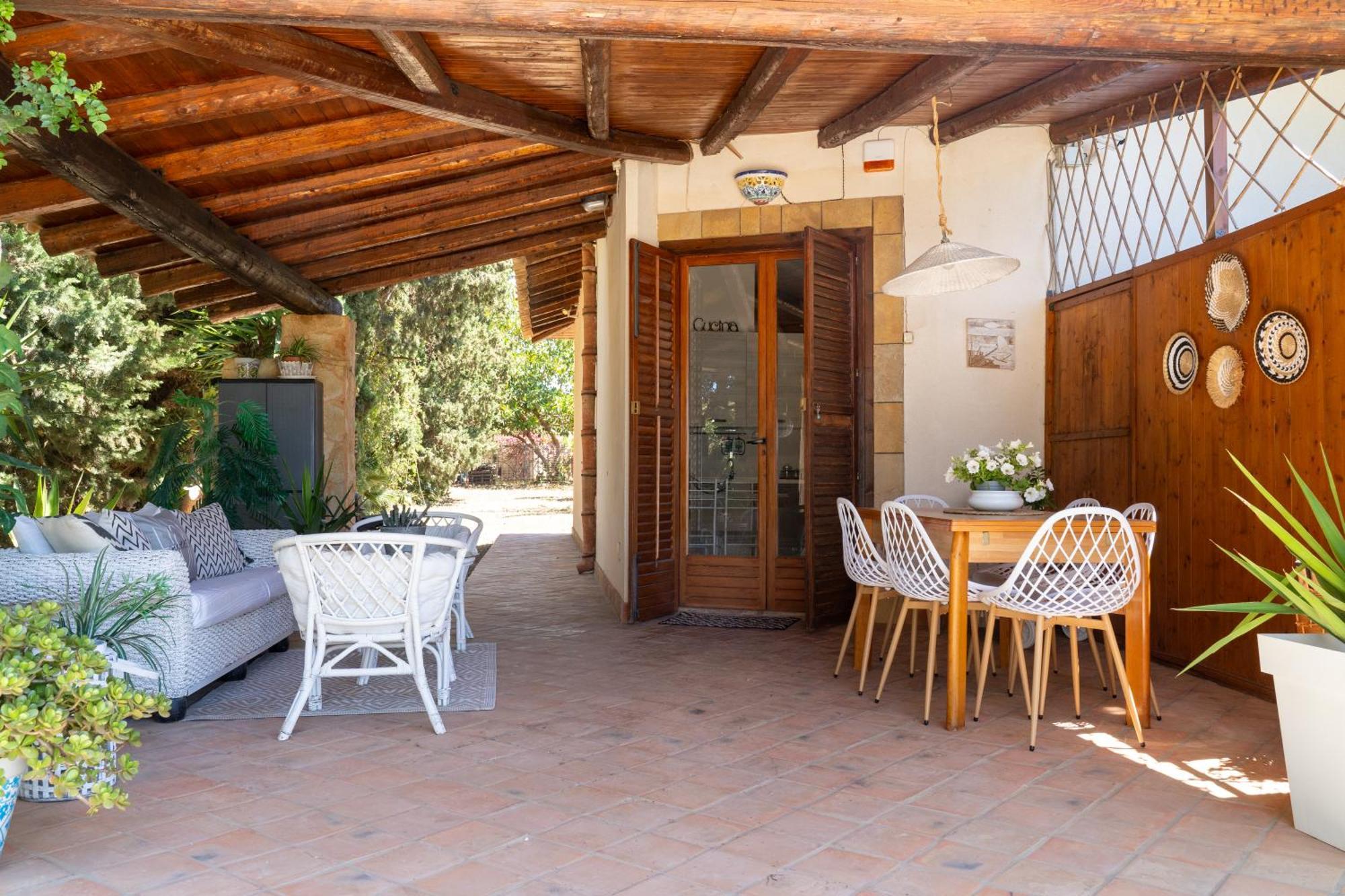 Casa Vacanze Verdemare Con Piscina Ribera Kültér fotó
